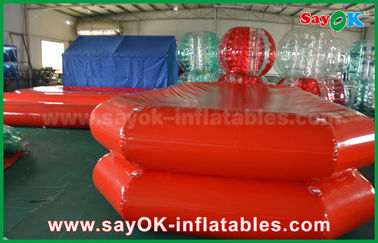 Opblaasbaar Kinderspeelgoed Rood PVC Opblaasbaar Waterbad Luchtdicht Zwemmeer Voor Kinderen Speelgoed