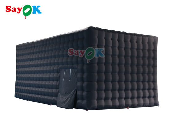 Led Light Cube opblaasbare marquee tent met afstandsbediening opblaasbare huis tent