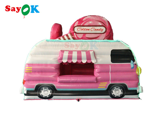Ga buiten Lucht tent opblaasbare Lucht tent Food Truck Cotton Candy Theme Kiosk