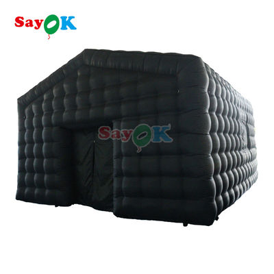 Draagbare LED-disco verlichting Mobiele nachtclub tent opblaasbaar kubus feest tent opblaasbaar nachtclub te huur