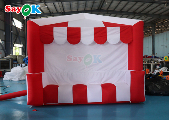 PVC zeildoek opblaasbare concessie stand opblaasbare kiosk carnaval traktatie winkel