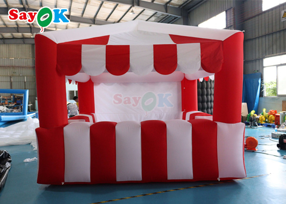 PVC zeildoek opblaasbare concessie stand opblaasbare kiosk carnaval traktatie winkel