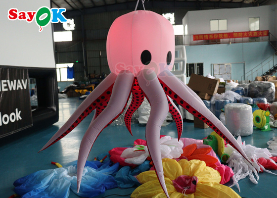 LED Kwallen Hangende Opblaasbare Octopus Marionet Voor Reclame Decoratie