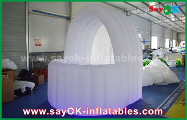 Van de de Doekbar van bar Opblaasbare Tent Witte 3m DIA Inflatable Air Tent Oxford de Bartent met LEIDEN Licht