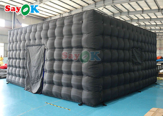 Draagbare opblaasbare kubus tent lounge feest nachtclub huis disco tent voor opblaasbare nachtclub huur