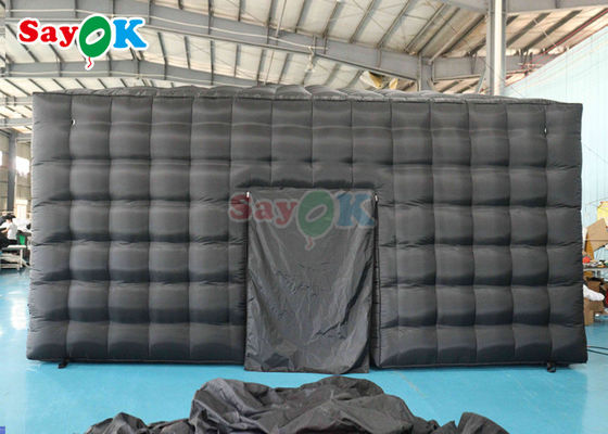 Draagbare opblaasbare kubus tent lounge feest nachtclub huis disco tent voor opblaasbare nachtclub huur