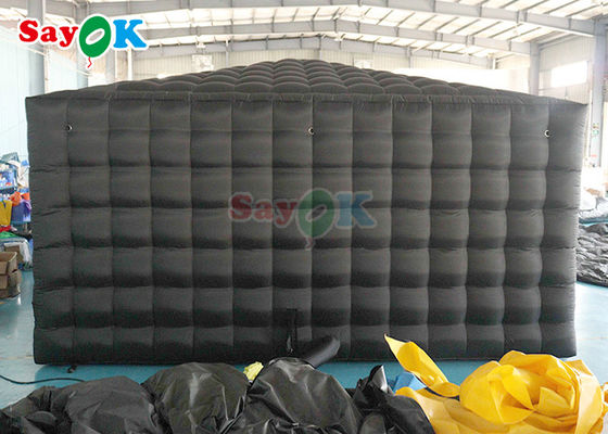 Draagbare opblaasbare kubus tent lounge feest nachtclub huis disco tent voor opblaasbare nachtclub huur