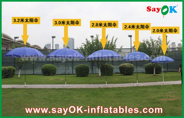 Het kamperen Luifeltent 2,5 * 2.5M Advertising Sun Umbrella het Terrasparaplu van de Strandtuin