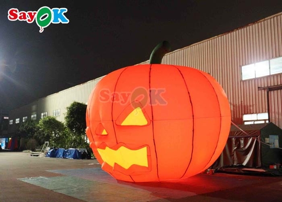 16.4FT Reuzen Halloween Outdoor opblaasbare pompoen decoraties Digitaal afdrukken