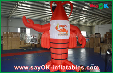 Blow Up Grote Rode Opblaasbare Kreeft Voor Reclame Decoratie