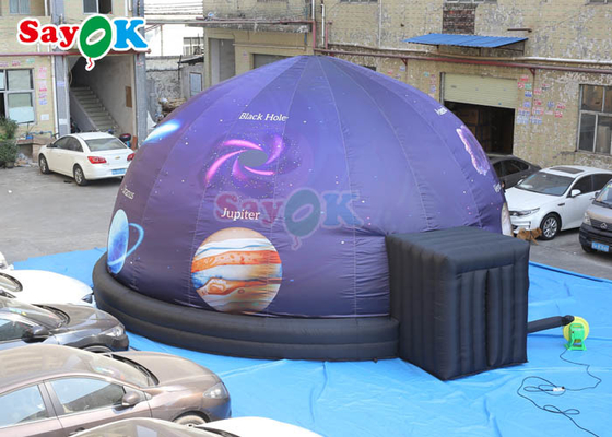 Draagbare opblaasbare Planetariumtent 360 mobiele projectie Planetarium Dome Event Tent