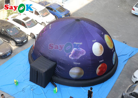 3d opblaasbare planetarium projectie koepel tent 360 graden volkoepel opblaasbare planetarium koepel home projectie