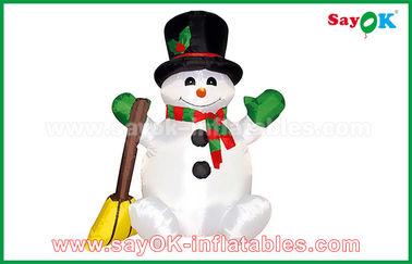 210 van de Doekkerstmis van D Oxfor aangepaste Decoratie van de de Sneeuwman Opblaasbare Vakantie