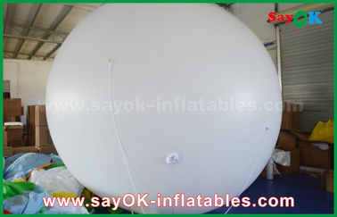 Reuze 2m DIA Witte Opblaasbare het Heliumballon van pvc voor Openlucht Reclame