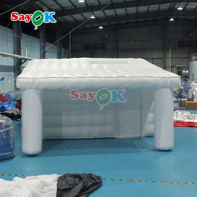 PVC Go Outdoor Air Tent Custom opblaasbare tent opblaasbare kubus tent