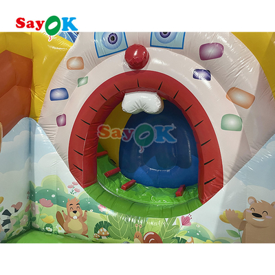Commerciële Dry Bouncer Slide Combo Opblaasbare Bouncy Moonwalk Springende Kasteel Bounce House Voor Kinderen Volwassenen