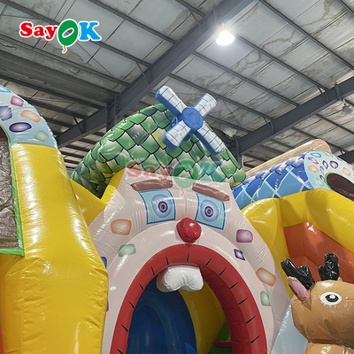 Commerciële Dry Bouncer Slide Combo Opblaasbare Bouncy Moonwalk Springende Kasteel Bounce House Voor Kinderen Volwassenen