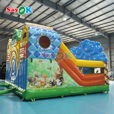 Commerciële Dry Bouncer Slide Combo Opblaasbare Bouncy Moonwalk Springende Kasteel Bounce House Voor Kinderen Volwassenen