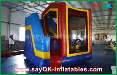 Opblaasbare kasteelslide PVC Buitenopblaasbare uitschuiver glijbaan / Kids Bounce Jumping House