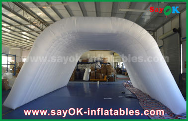 Naar maat gemaakte Volwassen Witte Opblaasbare de Tunneltent van de lucht toont de Opblaasbare Tent voor Gebeurtenis/de Handel