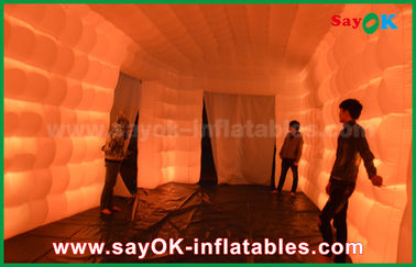 LEIDENE van de lucht Opblaasbare Tent Lichte Opblaasbare Kubustent/de volledig-Digitale Tent van de Druk Openluchtpartij