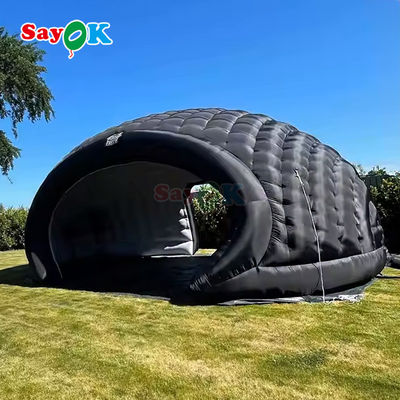 8m 26ft Duurzaam Oxford Stof Grote opblaasbare Igloo Dome Tent met Air Blower