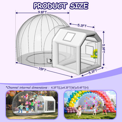 Nieuw ontwerp Draagbaar opblaasbaar Bubble House Kinderenfeest Bubble Ballon House