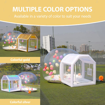 Sayok Golden Bubble Houses Draagbare Transparante Opblaasbare Bubble House Tent voor feesthuwelijk