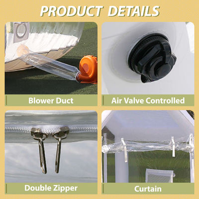 Sayok Golden Bubble Houses Draagbare Transparante Opblaasbare Bubble House Tent voor feesthuwelijk