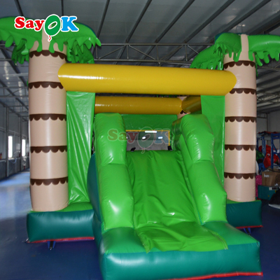 Sayok Outdoor opblaasbare uitsmijter slide vlamvertrager opblaasbare opblaasbare kastel springhuis opblaasbare uitsmijters voor feest