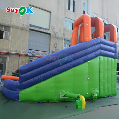 Sayok 20ft Warm verkoop opblaasbare waterglijbaan opblaasbare glijbaan met zwembad opblaasbare waterglijbanen voor kinderen