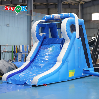 Professionele fabrikant opblaasbare waterslide voor volwassenen PVC-materiaal opblaasbare waterslide waterpark voor kinderen