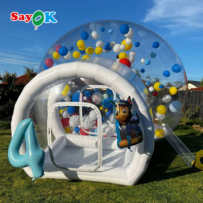 Warehouse 10ft Kids Bubble House Transparante opblaasbare feest Bubble Ballon Houses Dome
