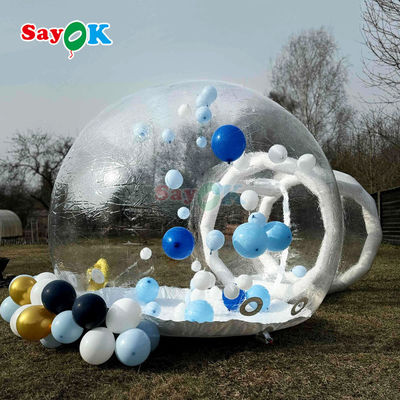 Warehouse 10ft Kids Bubble House Transparante opblaasbare feest Bubble Ballon Houses Dome
