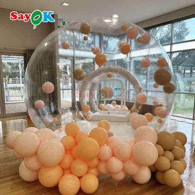 Sayok Custom Transparent Bubble House Ballon opblaasbare luchttent voor buitenfeesten