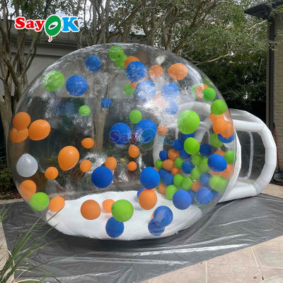 Sayok Custom Transparent Bubble House Ballon opblaasbare luchttent voor buitenfeesten