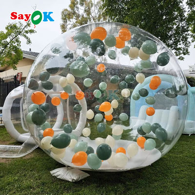 Sayok Custom Transparent Bubble House Ballon opblaasbare luchttent voor buitenfeesten