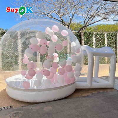 Sayok Custom Transparent Bubble House Ballon opblaasbare luchttent voor buitenfeesten