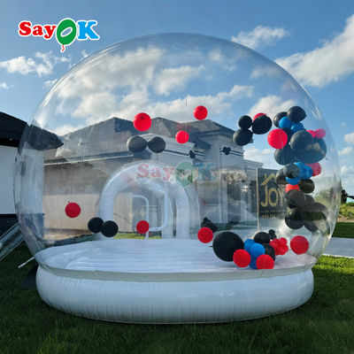 Sayok Custom Transparent Bubble House Ballon opblaasbare luchttent voor buitenfeesten