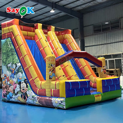 Groothandel Bounce House Commerciële opblaasbare springbouncy kasteel opblaasbare uitsmijter voor kinderen