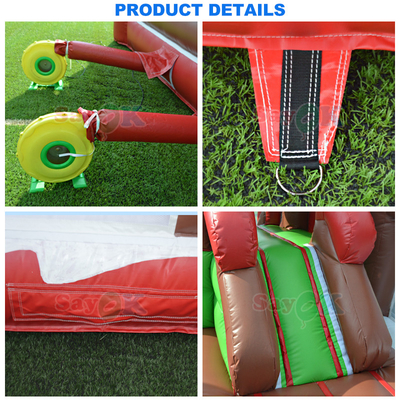 Kids Fun Bounce Housel opblaasbaar Bouncy Jumping Castle opblaasbaar model