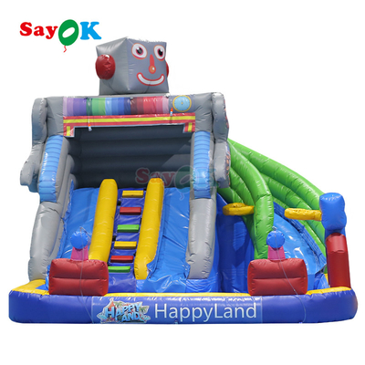 Buiten Grote speeltuin Kinderen Bouncy Castle Cartoon thema Springen Bouncer Kinderen Opblaasbare Bouncer Castle Opblaasbare met Blower