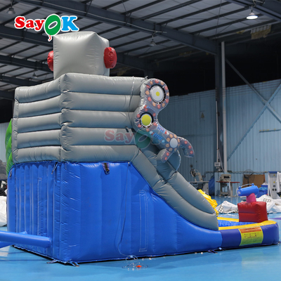 Buiten Grote speeltuin Kinderen Bouncy Castle Cartoon thema Springen Bouncer Kinderen Opblaasbare Bouncer Castle Opblaasbare met Blower