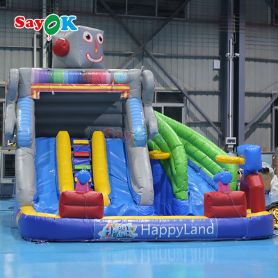 Buiten Grote speeltuin Kinderen Bouncy Castle Cartoon thema Springen Bouncer Kinderen Opblaasbare Bouncer Castle Opblaasbare met Blower