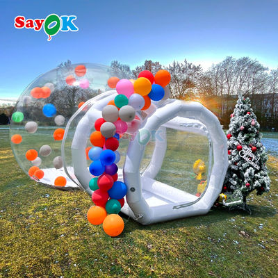 Doorzichtige bubbel ballon huis pvc opblaasbaar feest bubbel tent