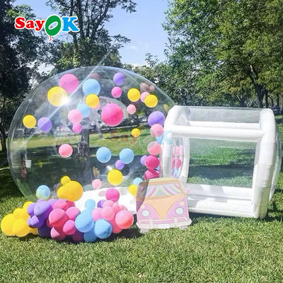 Doorzichtige bubbel ballon huis pvc opblaasbaar feest bubbel tent
