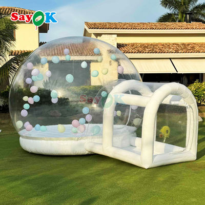 Sayok Transparent Bubble House Trampoline Opblaasbare Bubble House Dome voor kinderen
