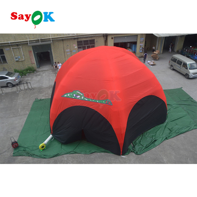 Grote camping opblaasbaar Gazebo Marquee Tent Handel Outdoor opblaasbare Igloo Marquee Dome Spider Tent voor evenement