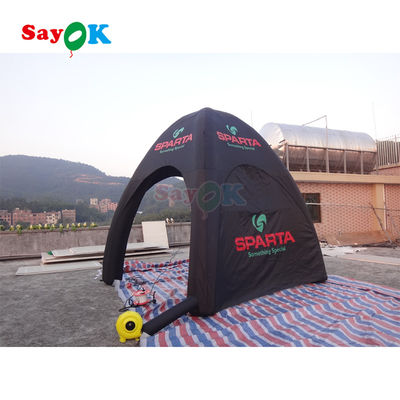 Groothandel opblaasbare igloo koepel marquee luifel grote opblaasbare tent vier poten kamperen opblaasbare spin tent voor reclame
