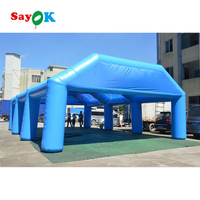 Buitenopblaasbare sportkampioenschappenBattingTent PVC-evenement Opblaasbare sporttrainingstent voor reclame
